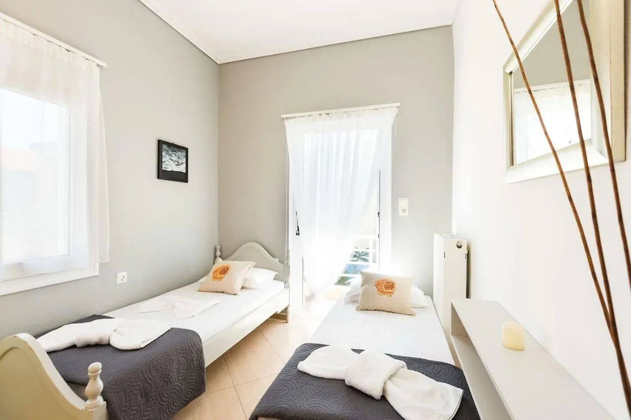 Beachfront Apartment Rethymno Grekland